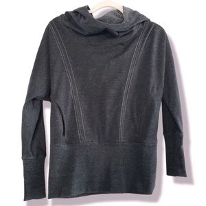 FOX RACING |Dark Gray | Long Hooded Pullover | Size XS